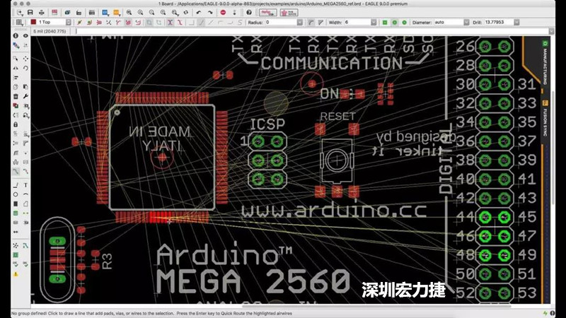 CadSoft EAGLE是一款專業(yè)的印刷電路板(PCB)設計軟件，低成本、便于使用、功能強大。